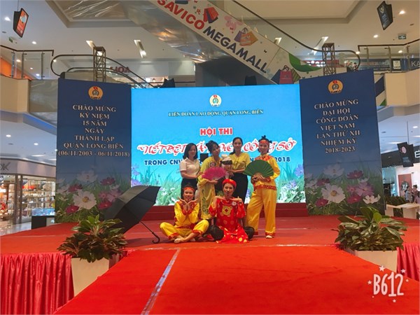 Công đoàn trường mầm non Hoa Mai tham gia Hội thi “Nét đẹp văn hóa công sở” năm 2018